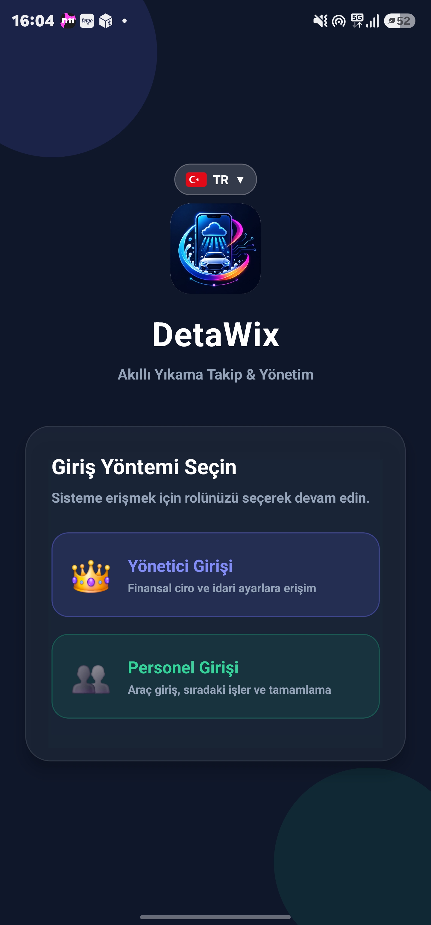Mobil Uygulama Ekranı