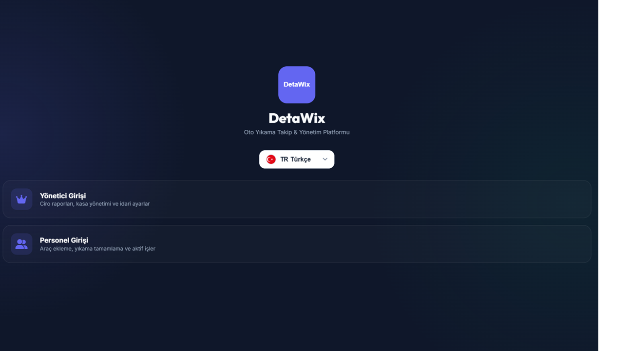 DetaWix Web Paneli
